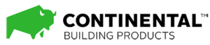 Continental Building Products logo depicting a green bison